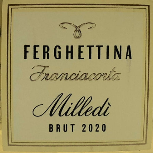 ミッレディ フランチャコルタ ブリュット 2020 750ml 12.5% Milledi Franciacorta Brut シャンパン【D2】