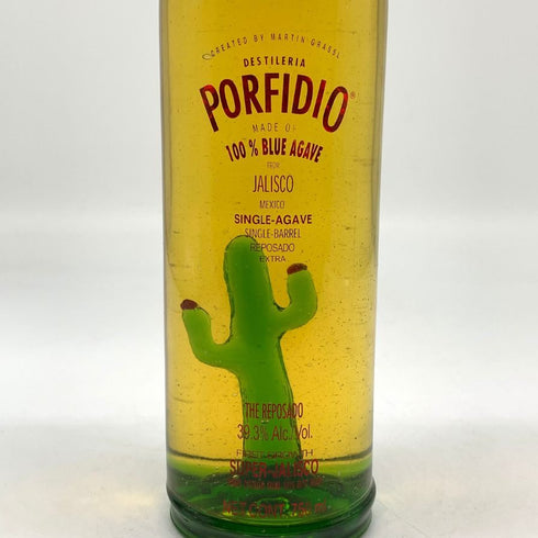 ポルフィディオ アネホ エキストラ 100% ブルーアガベ 39.3% 熟成年数表記無し 750ml PORFIDIO ANEJO EXTRA BLUE AGAVE テキーラ【B2】