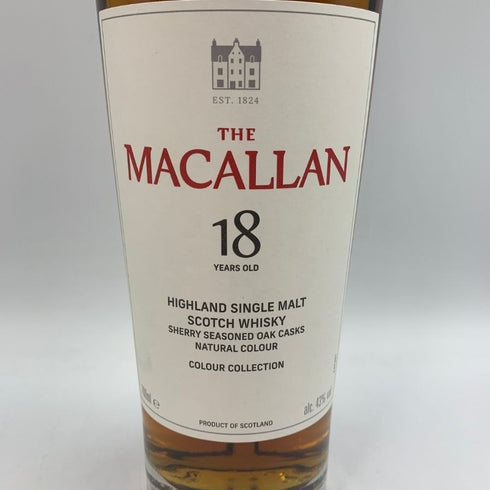 ザ マッカラン 18年 カラーコレクション 700ml 43% THE MACALLAN COLOUR COLLECTION スコッチウイスキー【T4】