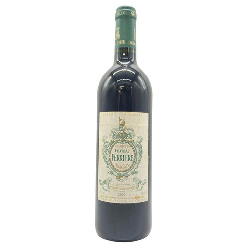 シャトー フェリエール 2002 750ml 13% Chateau Ferriere 【SKU】