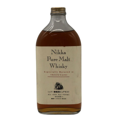 東京都限定◆ニッカ ピュアモルト シェリー樽 40% 500ml NIKKA 【G0】