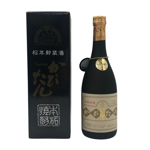 本格麦焼酎 かぴたん10年 長期熟成 720ml 35% 焼酎(麦)1113g【W0】