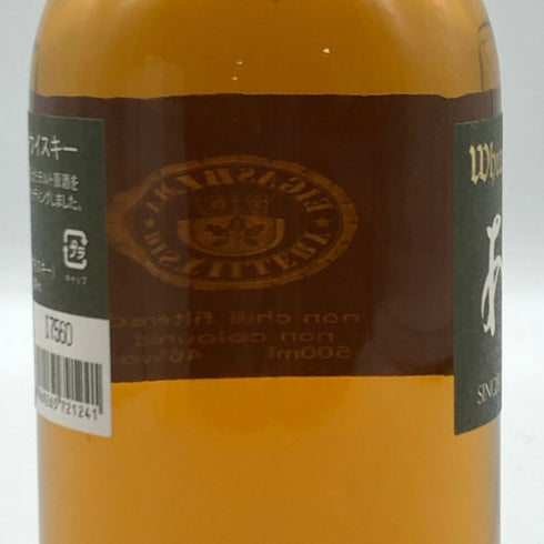 東京都限定◆あかし ホワイトオーク 500ml 40% AKASHI White Oak Special Blend 【E3】