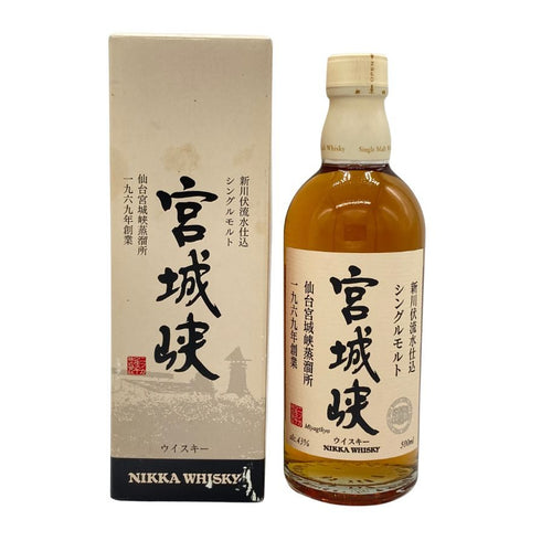 東京都限定◆ニッカ 宮城峡 シングルモルト 新川伏流水仕込 500ml 43% NIKKA MIYAGIKYO 【I1】