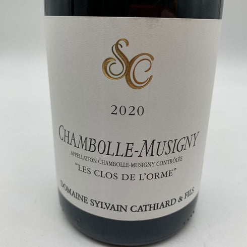 ドメーヌ シルヴァン カティアール シャンボール ミュジニー クロ ド ロルム 2020 750ml 14% Sylvain Cathiard Chambolle-Musigny Le Clos de l'Orme ブルゴーニュワイン【X4】