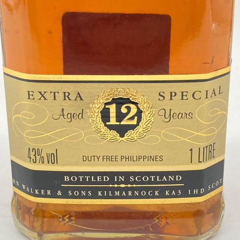 ジョニーウォーカー ブラックラベル 12年 エクストラ スペシャル 1000ml Johnnie Walker BLACK LABEL EXTRA SPECIAL 【I2】