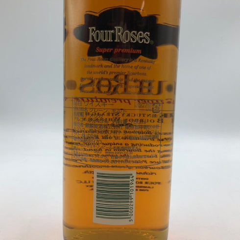 フォアローゼス スーパープレミアム 750ml 43% Four Roses Super Premium バーボン【S1】