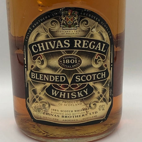 シーバス リーガル 12年 1801 1750ml 43% Chivas Regal スコッチウイスキー【G2】