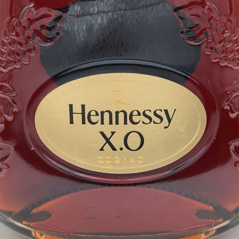 ヘネシーXO クリアボトル 金キャップ 700ml 40% Hennessy コニャック【E1】