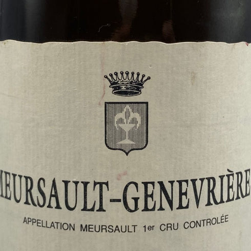 コント ラ フォン ムルソー ジュヌヴリエール 1991 750ml 13.5% Comtes LAFON MEURSAULT-GENEVRIERES ブルゴーニュワイン【O1】