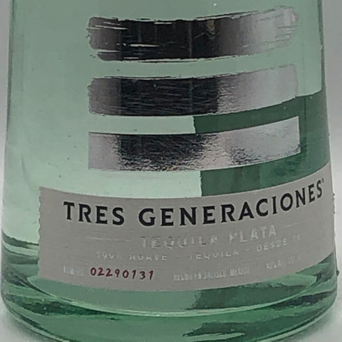 トレスジェネレーション プラタ 750ml 40% Tres Generaciones Plata テキーラ【N2】
