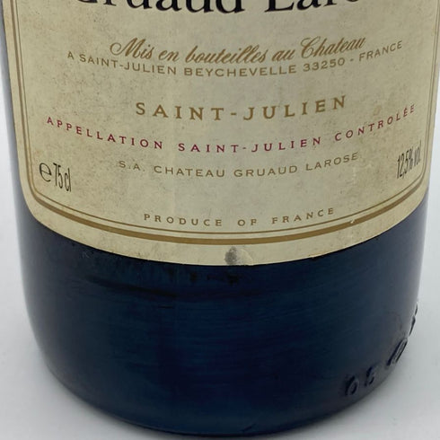 シャトー グリュオ ラローズ サンジュリアン 1990 750ml 12.5% CHATEAU GRUAUD LAROSE ボルドーワイン【P2】
