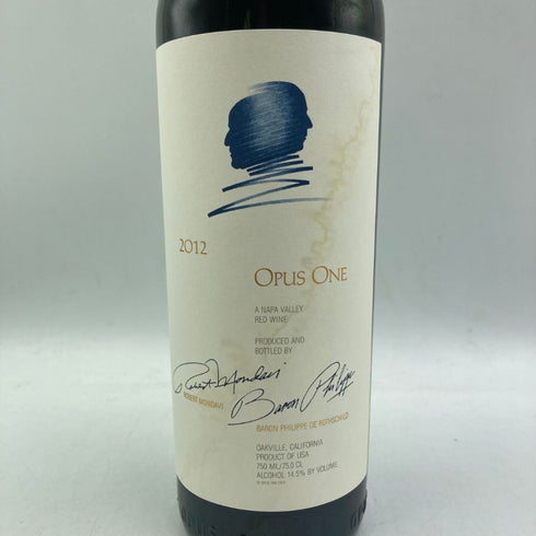 オーパスワン 2012 750ml 14.5% OPUS ONE カリフォルニアワイン【U1】