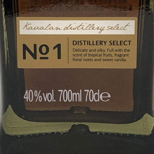 カヴァラン カバラン ディスティラリー セレクト No.1 700ml 40% KAVALAN ウイスキー【L0】