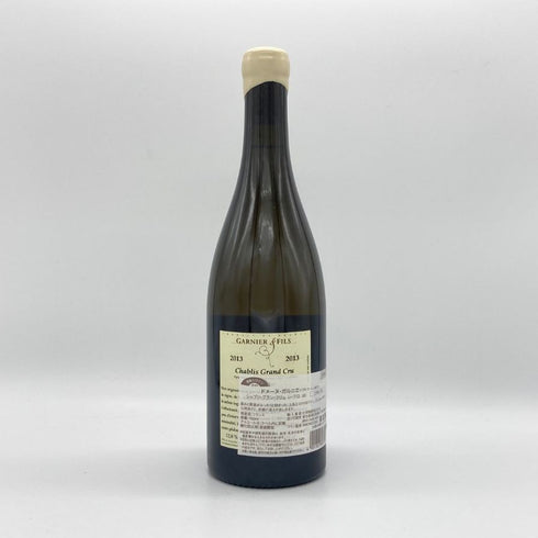 ドメーヌ ガルニエ シャブリ グラン クリュ レ クロ 2013 750ml 12.8% DOMAINE GARNIER ブルゴーニュワイン【W4】