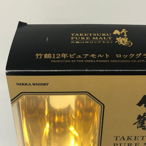 東京都限定◆ニッカ 竹鶴 12年 ピュアモルト ロックグラス付き 700ml 40% NIKKA 【G1】