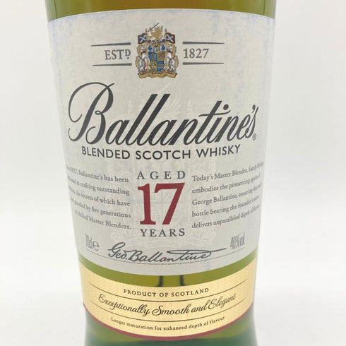バランタイン 17年 700ml 40% 国内正規品 BALLANTINE'S 【P2】