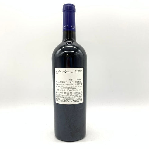 ケンゾー エステート 深穏 2017 750ml 15.2%KENZO ESTATE shinon 【S4】