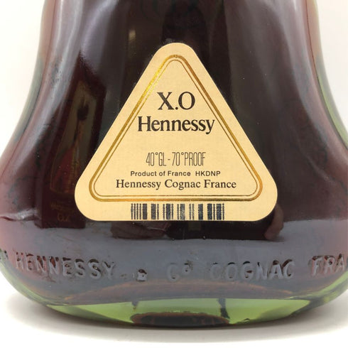 ヘネシー XO 金キャップ グリーンボトル 700ml 40% Hennessy 【C2】