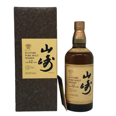東京都限定◆サントリー 山崎 12年 ピュアモルト 響マーク 750ml 43% SUNTORY PURE MALT YAMAZAKI 【X1】