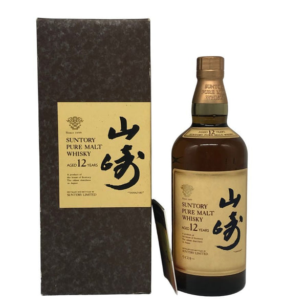 東京都限定◆サントリー 山崎 12年 ピュアモルト 響マーク 750ml 43% SUNTORY PURE MALT YAMAZAKI 【X1】