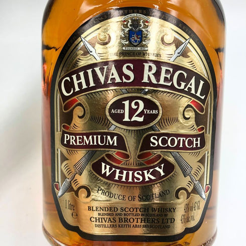シーバスリーガル 12年 ブレンデッド 1801 1000ml 43% CHIVAS REGAL スコッチウイスキー【A3】