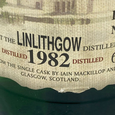 マキロップチョイス リンリスゴー 1982-1999 700ml 61.2% Mackillop's Choice Linlithgow【SKU】
