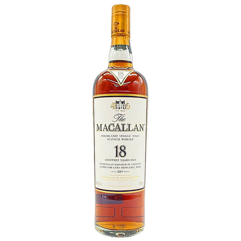 マッカラン 18年 シェリーオーク 2017リリース The MACALLAN 【T4】