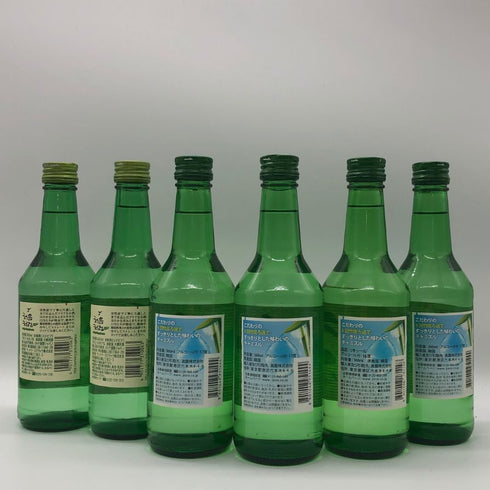 チャミスル 360ml 17% 【6本】セット JINRO リキュール【7-2】