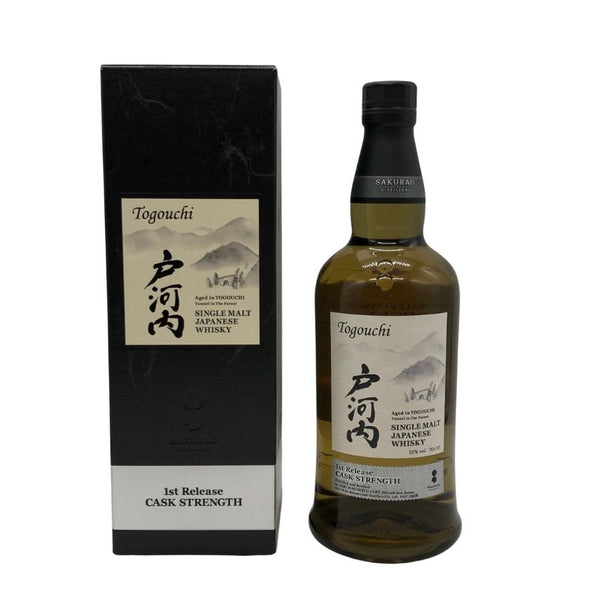 東京都限定◆戸河内 シングルモルト ファースト リリース カスクストレングス 700ml 52% 1st Relase CASK STRENGTH 【E2】