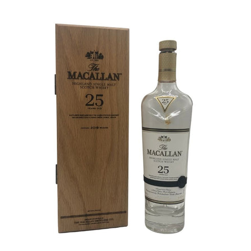 ザ マッカラン 25年 シェリーオークカスク 2019 700ml 43% THE MACALLAN 空き瓶【I3】