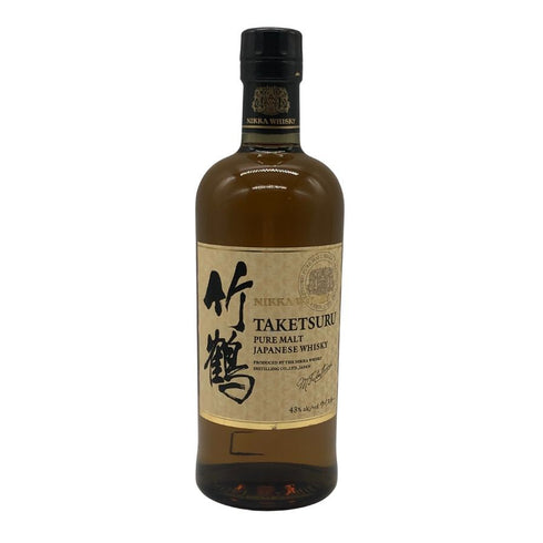 東京都限定◆ニッカ 竹鶴 ピュアモルト 白ラベル 700ml 43% NIKKA 【D2】