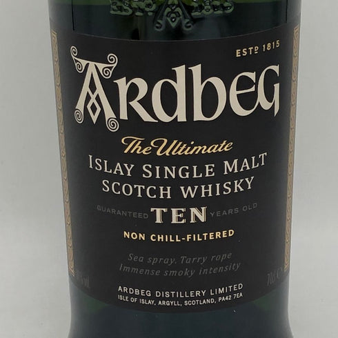 アードベッグ 10年 700ml 46% ARDBEG スコッチウイスキー【C4】