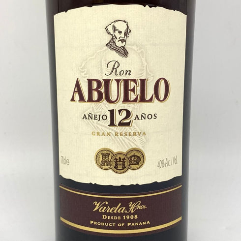 ロン アブエロ ラム 12年 700ml 40% RON ABUELO ラム酒【F1】