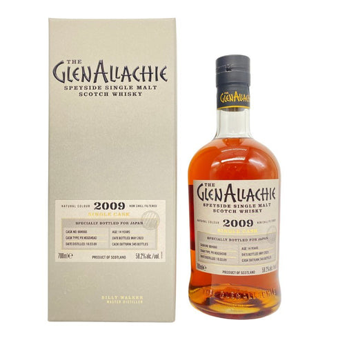 グレンアラヒー 14年 2009 PX シェリー ホグスヘッド 58.2% 700ml GLEN ALLACHIE 【G2】