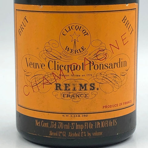 ヴーヴ クリコ ポンサルダン イエロー ブリュット 770ml 12% Veuve Clicquot Ponsardin Yellow シャンパン【D1】