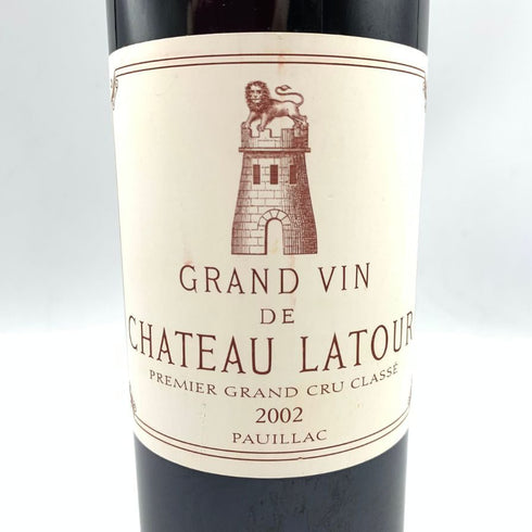 シャトー ラトゥール 2002 750ml 13% CHATEAU LATOUR 【S4】