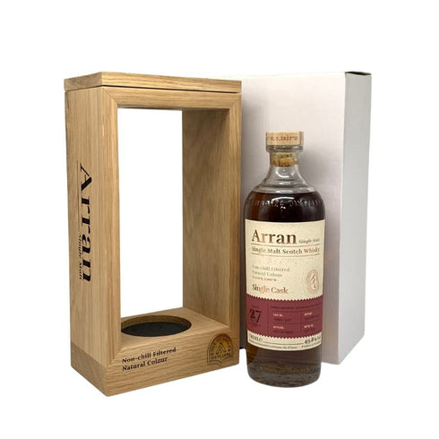 アラン 27年 シングルモルト シングルカスク 1995-2023 700ml 49.8% Arran スコッチウイスキー【F4】