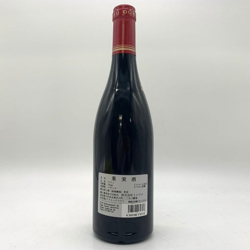 シャトーヌフ デュ パプ ルージュ ドメーヌ デュ ペゴー 2017 15.5% 750ml Chateauneuf du Pape Domaine du Pegau 【N】