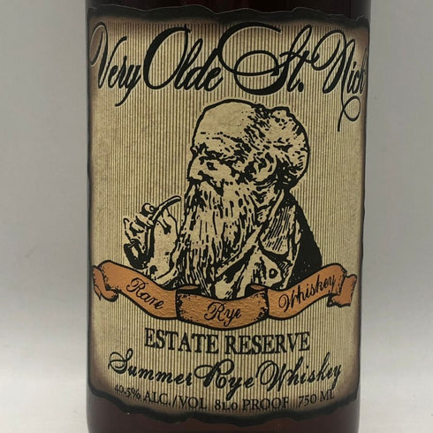 ヴェリー オールド セントニック サマーライ 750ml 40.5% Very Olde St.Nick UMMER RYE ESTATE RESERVE アメリカウイスキー【A3】