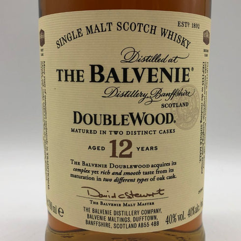 バルヴェニー12年 ダブルウッド 700ml The Balvenie Double Wood スコッチウイスキー【G0】