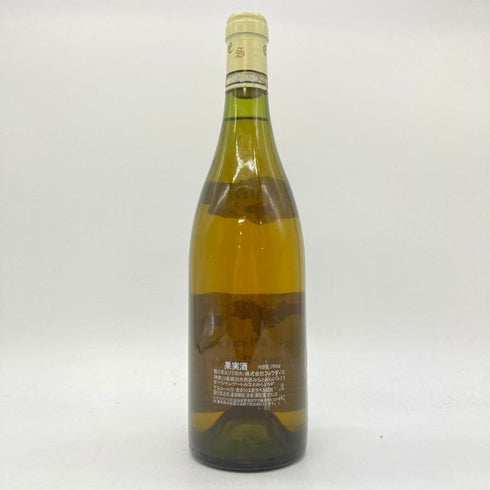 エティエンヌ ソゼ ピュリニー モンラッシェ シャン カネ プルミエクリュ 1990 750ml 13.5% Etienne Sauzet Puligny Montrachet 1er Cru Champ Canet 【D1】