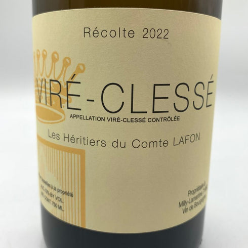 レ ゼリティエール デュ コント ラフォン ヴィレ クレッセ 2022 750ml 13% VIRE CLESSE LES HERITIERS DU COMTE LAFON 白ワイン【K4】
