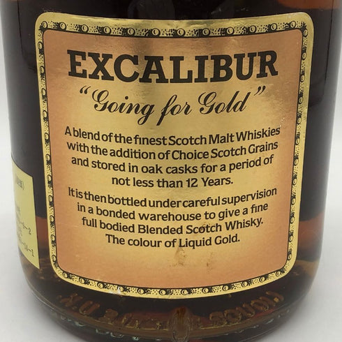 エクスカリバー ゴールド 12年 750ml 43% EXCALIBUR GOLD スコッチウイスキー【S2】