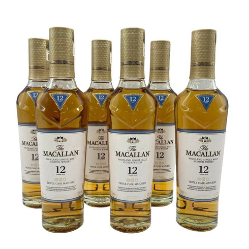 ザ マッカラン 12年 トリプルカスク 350ml 40% The MACALLAN 6本セット スコッチウイスキー【E】
