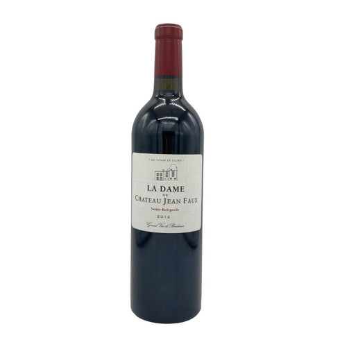 ラ ダム シャトー ジャン フォー 2012 750ml 13.5% La Dame de Chateau Jean Faux ボルドーワイン【G2】