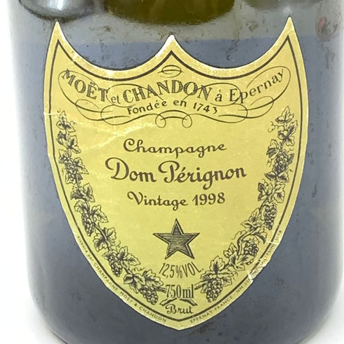 ドンペリニヨン 白 ヴィンテージ 1998 Dom Pérignon Vintage シャンパン【L】