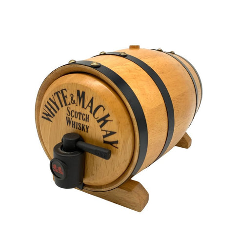 ホワイト&マッカイ 樽型ボトル 750ml 43% WHYTE&MACKAY スコッチウイスキー1588g【T】