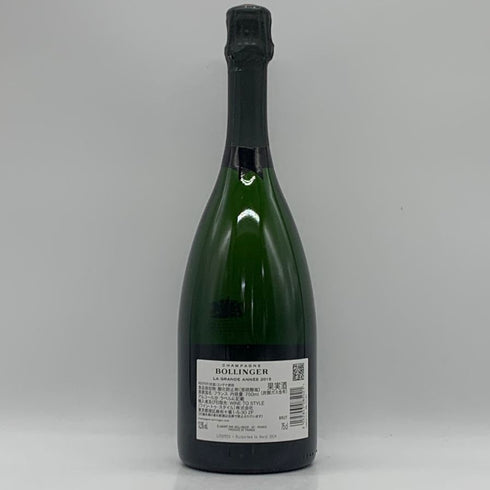 ボランジェ ラ グランダネ ブリュット 2015 750ml 12.5% BOLLINGER LA GRANDE ANNEE BRUT シャンパン【I3】
