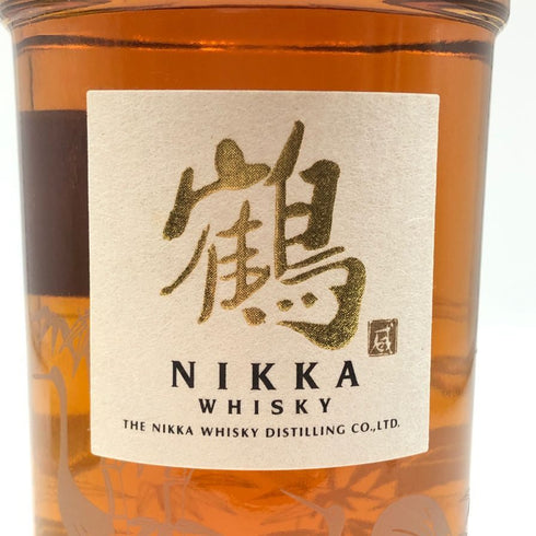 東京都限定◆ニッカ 鶴 スリムボトル700ml 43% 【F4】